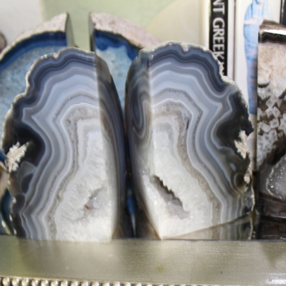 Geode Bookends